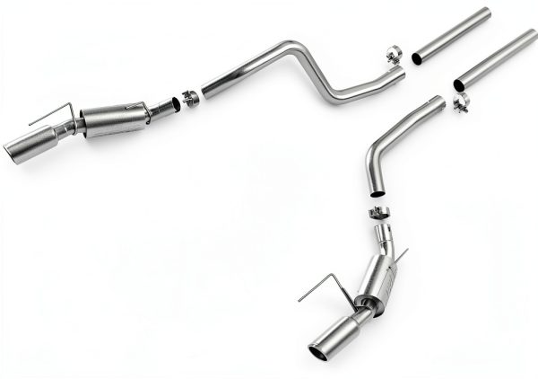 Borla 140135 T-304 Stainless Steel Cat-Back Exhaust System-0