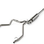 MBRP S5248409 Cat-Back Exhaust Brushed Bolt-On Performance Upgrade-0