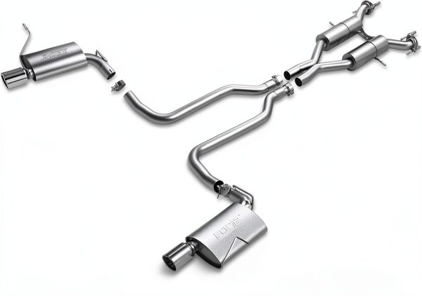 Borla 140406 T-304 Stainless Steel Cat-Back Exhaust System-0