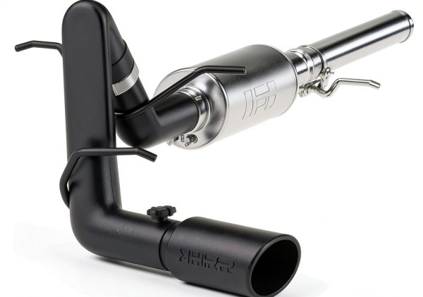 MBR Black Cat-Back Exhaust System S5338BLK Bolt-On Powder Coated-0