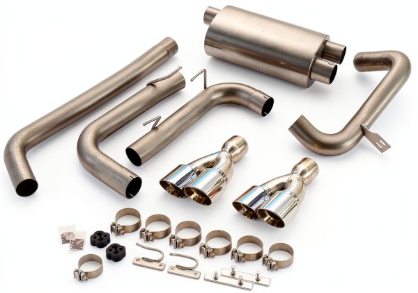 Corsa Performance Stainless Steel Exhaust Tip Kit Model 14143 Dual-0