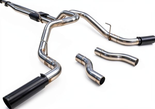 Flowmaster 817692 Cat-Back Exhaust with 4.00" Black Ceramic Tips-1