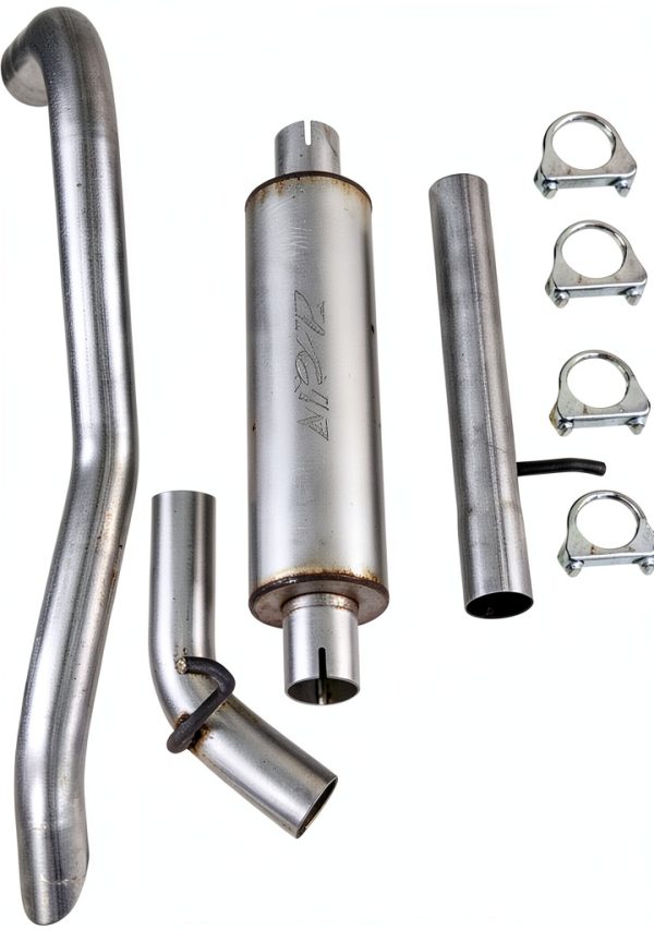 MBRP S5530AL Cat-Back Exhaust System - Black Ceramic Finish-2