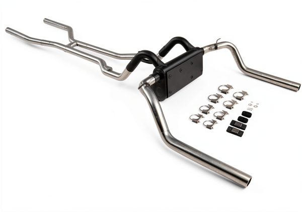Flowmaster 17104 Bolt-On H-Pipe Crossover for Maximum Power and Deep-1