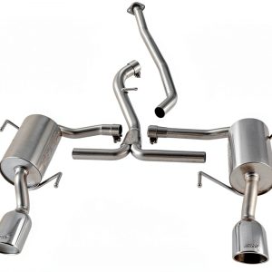 Borla 140324 Straight-Through Cat-Back Exhaust System for Automotive-0