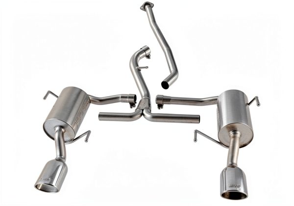 Borla 140324 Straight-Through Cat-Back Exhaust System for Automotive-0