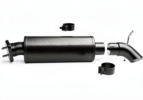 MagnaFlow 17122 Large Stainless Steel Performance Exhaust System Kit-0