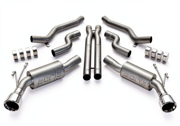 Borla Cat-Back Exhaust System 140356 T-304 Stainless Steel Bolt-On-0