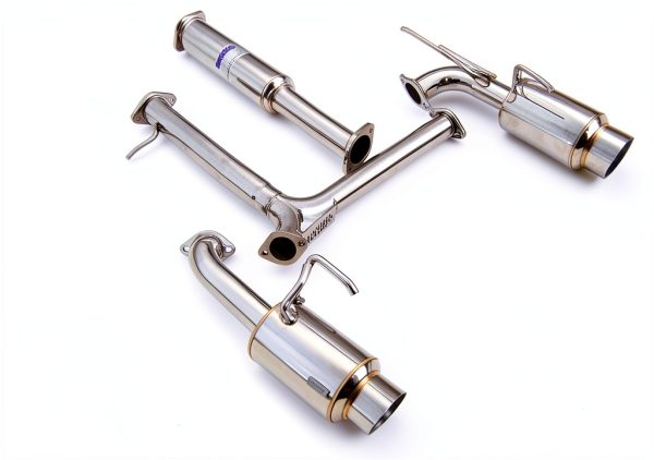 Invidia HS02N3ZGTP Cat-Back Exhaust for Nissan 350Z 2002-2008 60mm-0