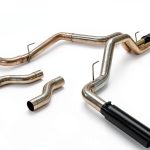 Flowmaster 817692 Cat-Back Exhaust with 4.00" Black Ceramic Tips-0