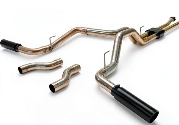 Flowmaster 817692 Cat-Back Exhaust with 4.00" Black Ceramic Tips-0