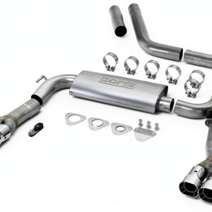 Borla 14780 Cat-Back Exhaust System Stainless Steel Dual Tip-0