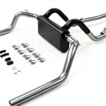 Flowmaster 17104 Bolt-On H-Pipe Crossover for Maximum Power and Deep-0