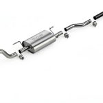 Borla Cat-Back Exhaust System 140160 T-304 Stainless Steel Bolt-On-0