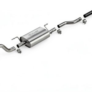 Borla Cat-Back Exhaust System 140160 T-304 Stainless Steel Bolt-On-0