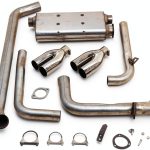Hooker 86-92 Cam Sbtpi Cat-Back Exhaust Mandrel Bent Back Pressure Fit-0