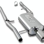 Borla 14885 Cat-Back Exhaust System Stainless Steel Performance-0