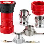 Fire Hose Nozzle Pelopy 1.5 inch NPSH/NPT Fog Spray with Aluminum-0